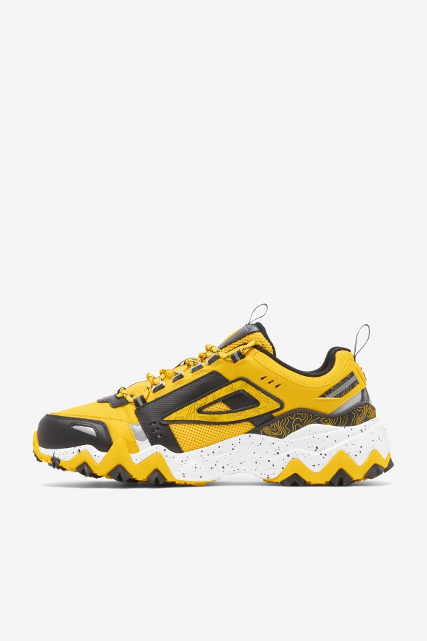 Fila Men\'s Oakmont Tr לימון/שחור/לבן