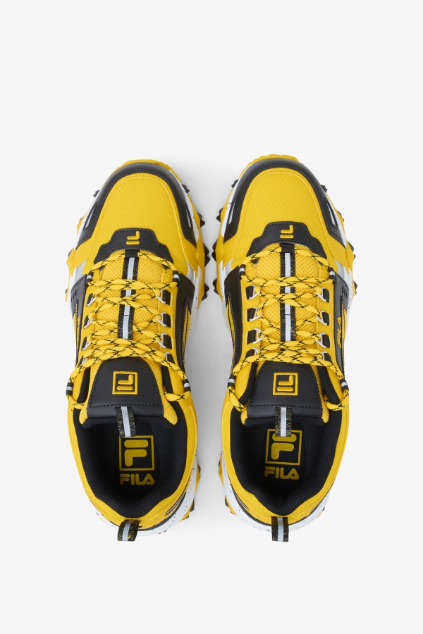 Fila Men\'s Oakmont Tr לימון/שחור/לבן