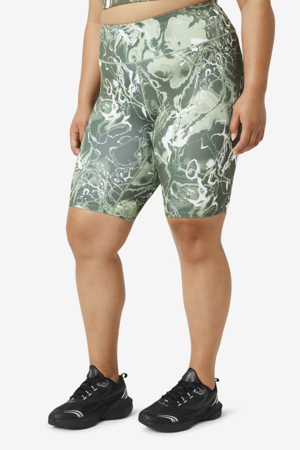 Forza 8\" Bike Short Basil Marble Fila