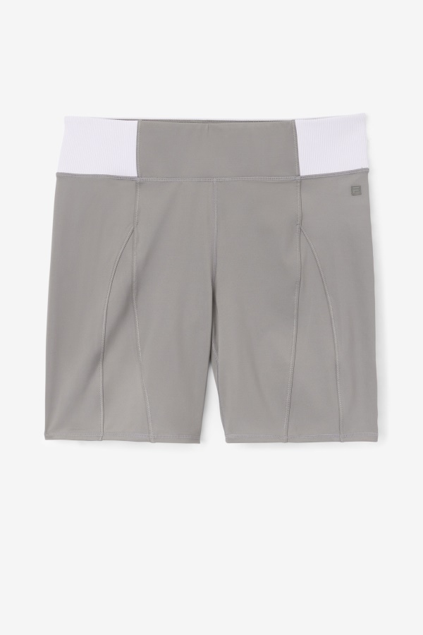 Fila Forza 8" Texture Bike Short Gargoyle/Lavender Blue