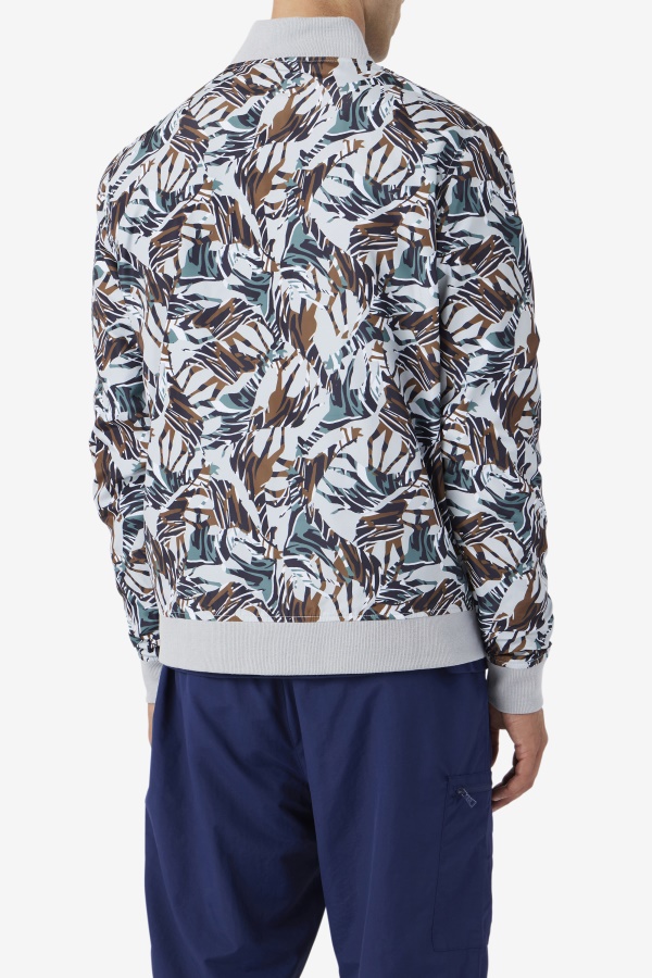 מעיל Mav Bomber Fila בהדפס ג\'ירפה