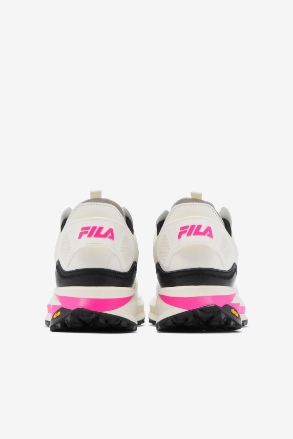 רץ R1 נשים X Barneys Fila לבן/ורוד/שחור