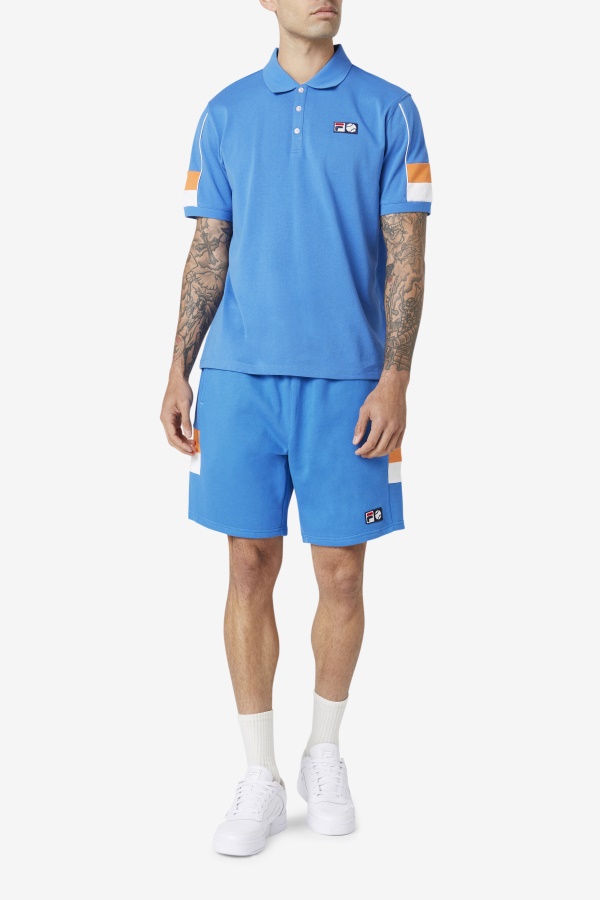 Langlen Short Fila כחול/לבן/קורל ורד חזק