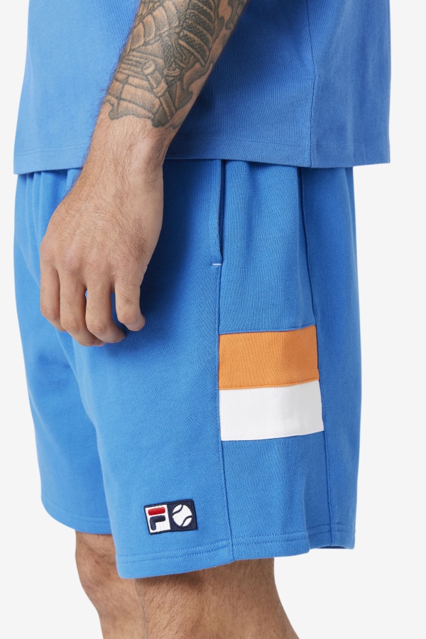 Langlen Short Fila כחול/לבן/קורל ורד חזק