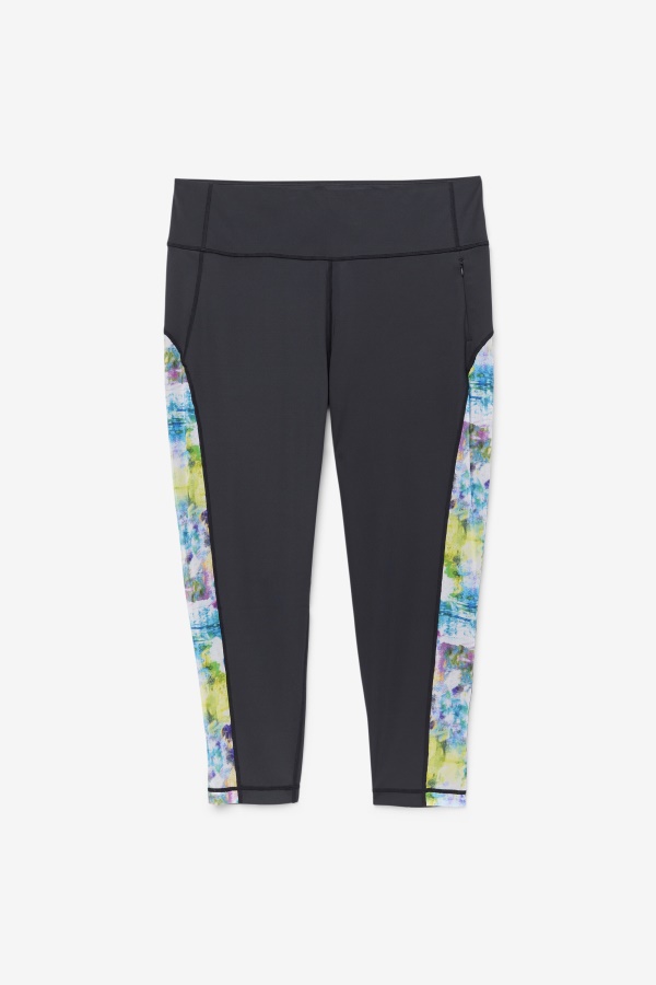 Forza Contrast 7/8 Leggings Black/tie Dye Fila