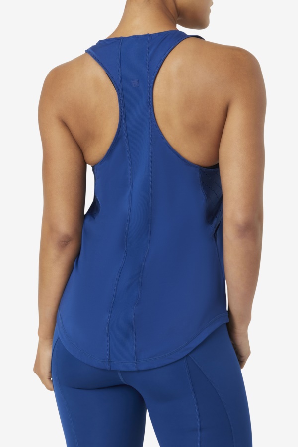 גופיית Racerback במרקם Navypeony Fila Uplift