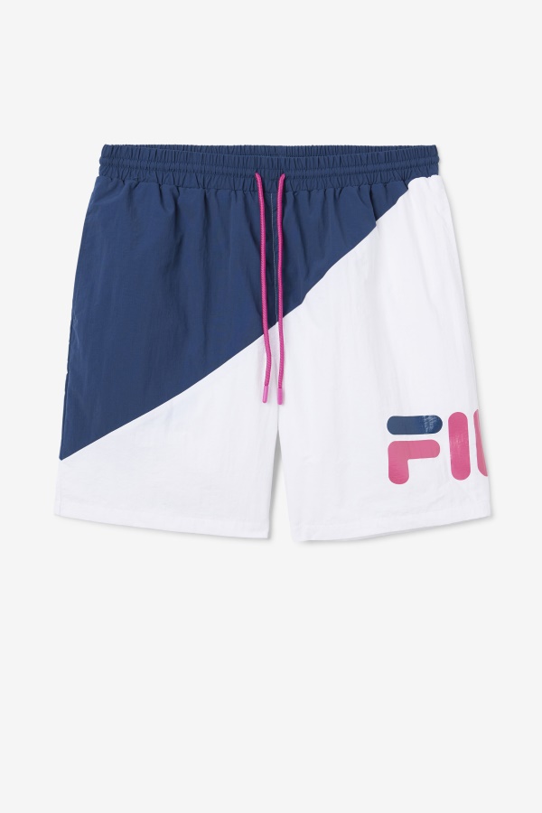 Fila Navy/לבן/סגול Ama שרוול קצר