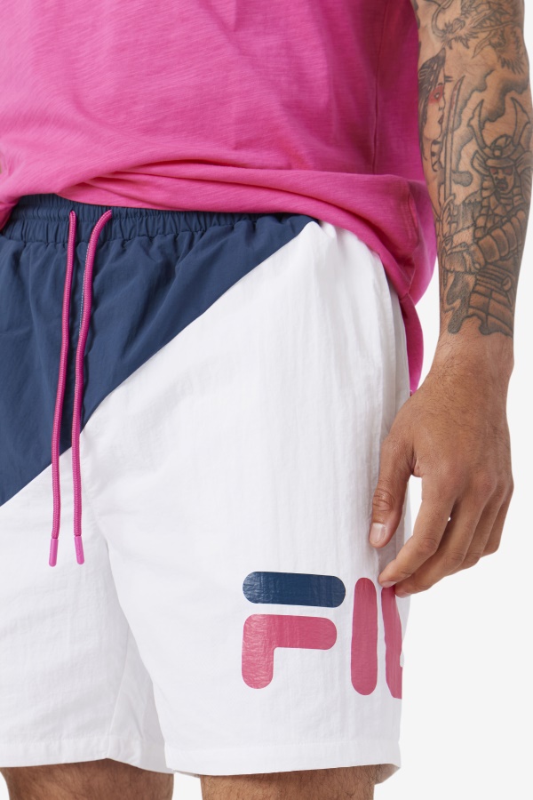 Fila Navy/לבן/סגול Ama שרוול קצר