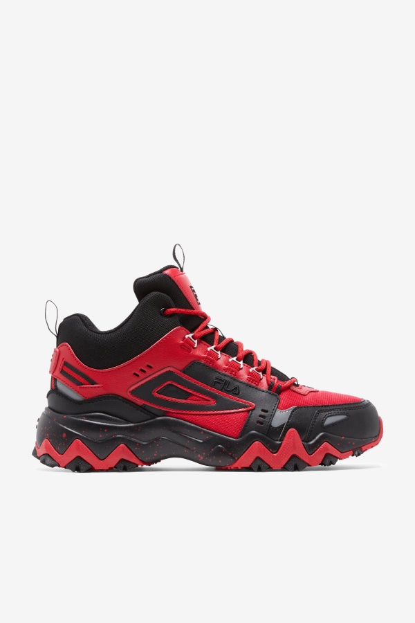 Oakmont Tr Mid Fila לגברים אדום/שחור/כסף מתכתי