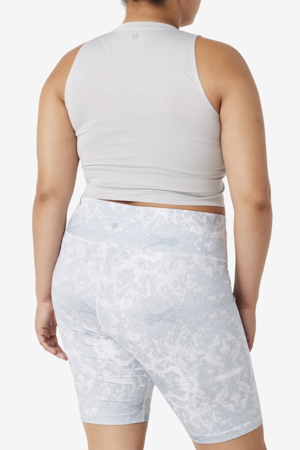 Fila Uplift אתלטי קרופ טופ גבוה/לבן