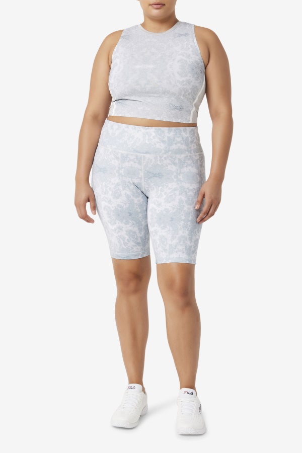 Fila Uplift אתלטי קרופ טופ גבוה/לבן
