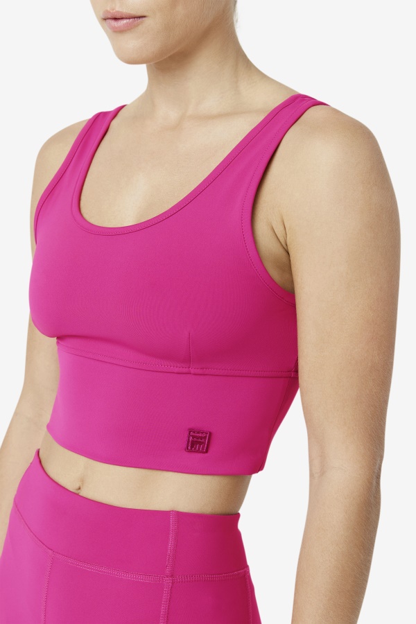 חולצת חזייה של Fila Festival Fuschia Kora