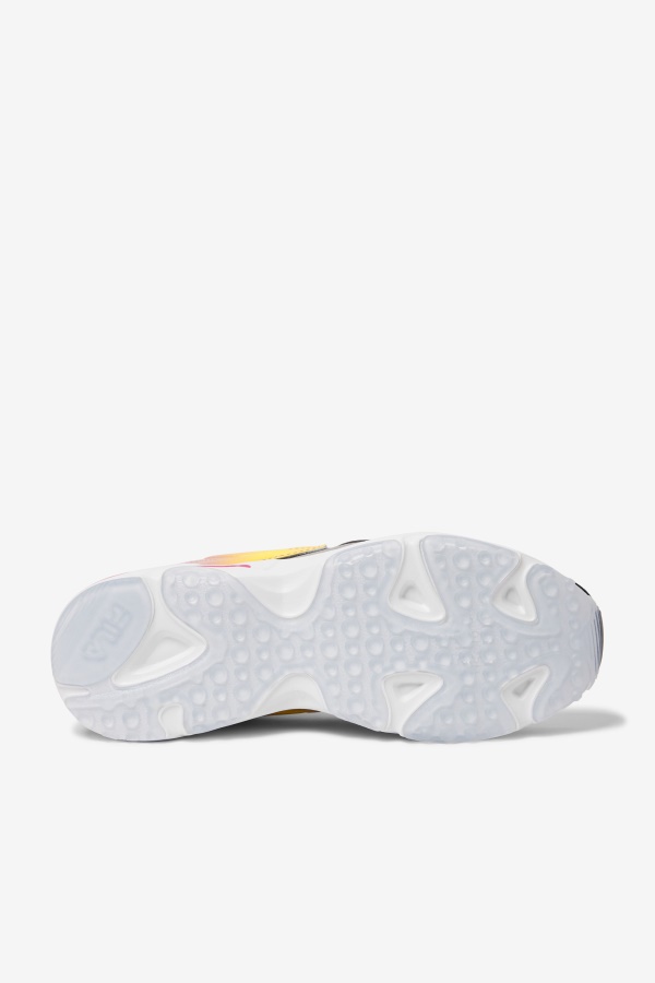 Fila Men\'s Ray Tracer Apex לבן/שחור/צהוב