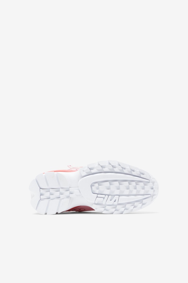 סומק ורוד/קורל/לבן Fila Little Children\'s Disruptor 2 Exp