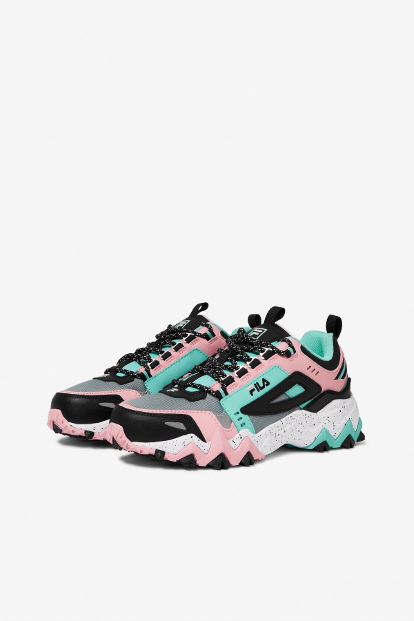 Fila Aruba סומק כחול/שחור/קורל לנשים Oakmont Tr