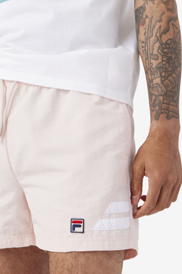 ורוד/לבן Fila View Short