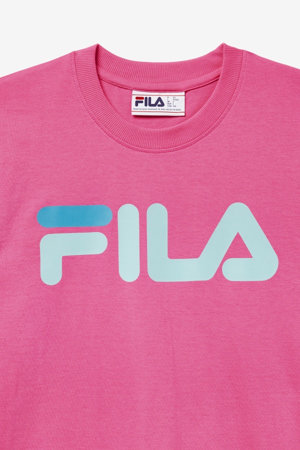 טי איגל לגברים של Fila Carmine Rose
