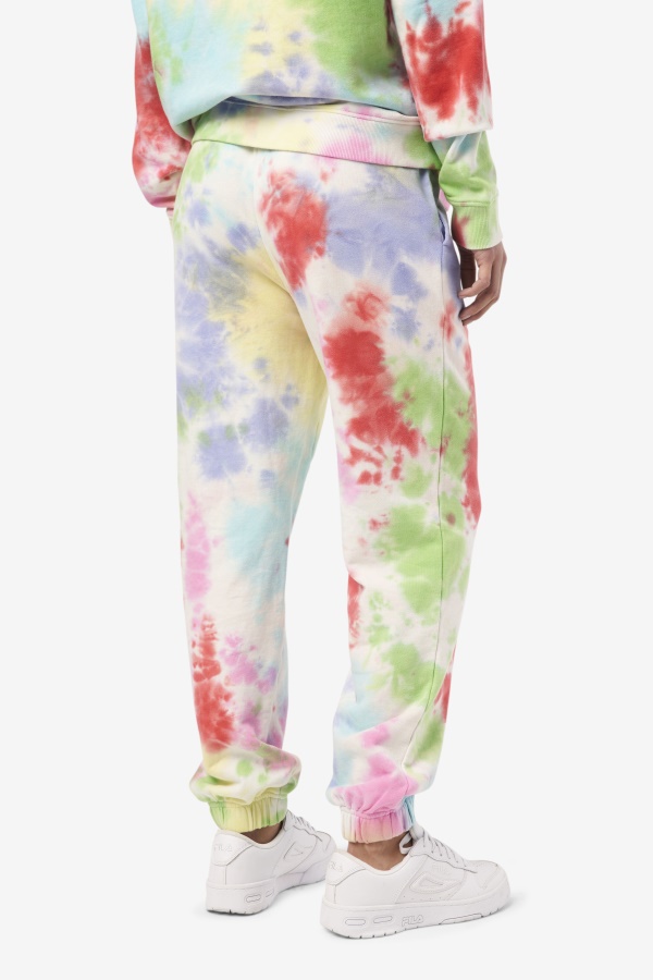 ירוק/לבן/Purwinkle/Edom Fila Raleigh Tie Dye Jogger