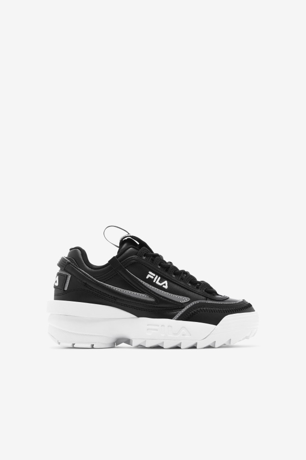 שחור/לבן משבש ילדים Large 2 Exp Fila