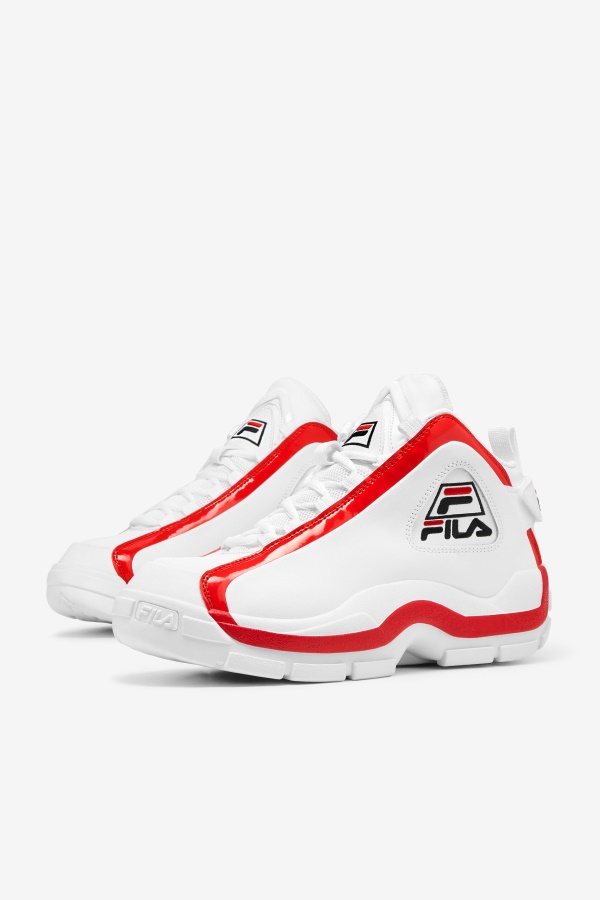 Fila Men\'s Grant Hill 2 לבן/אדום/שחור