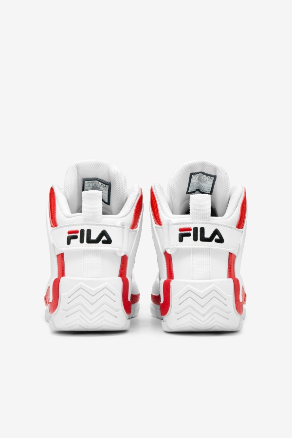 Fila Men\'s Grant Hill 2 לבן/אדום/שחור