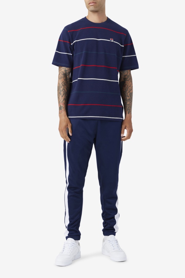 צוות Thiago Fila חיל הים/צהבהב/אדום