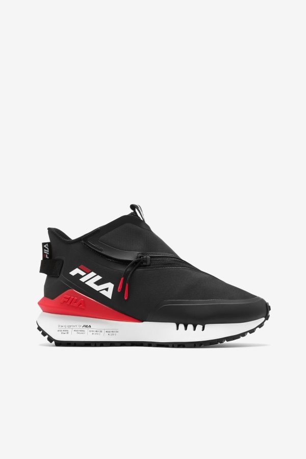 רץ חלל נשים שחור/אדום/לבן Fila