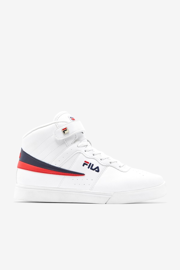Fila Men's Vulc 13 לבן/כהה/אדום