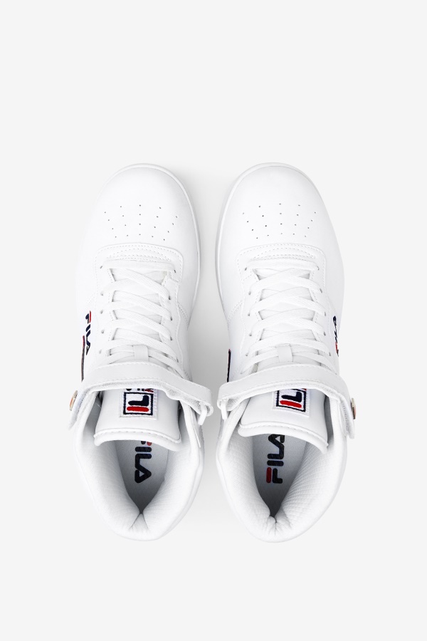 Fila Men\'s Vulc 13 לבן/כהה/אדום