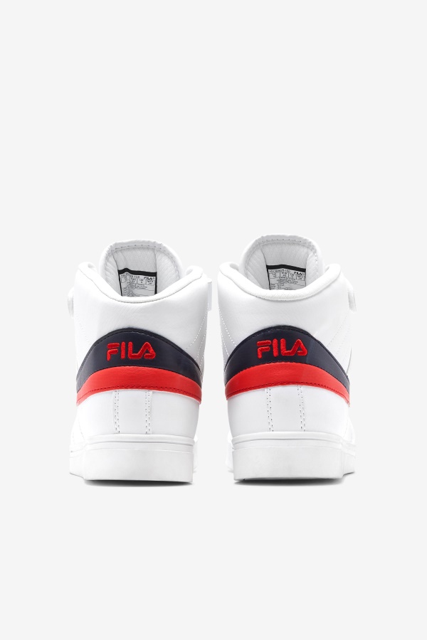 Fila Men\'s Vulc 13 לבן/כהה/אדום