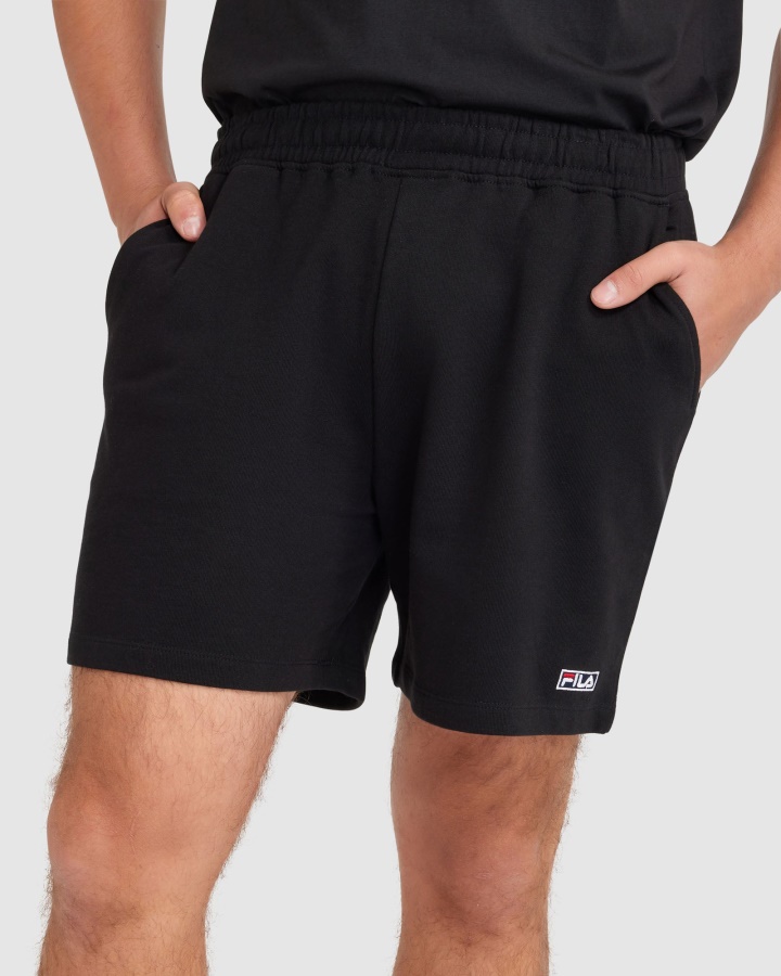Fila גברים סיאן קצר שחור