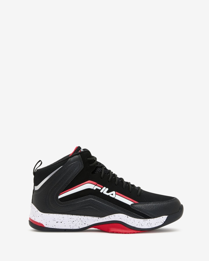 Fila Men's Spitfire Evo שחור/לבן/אדום