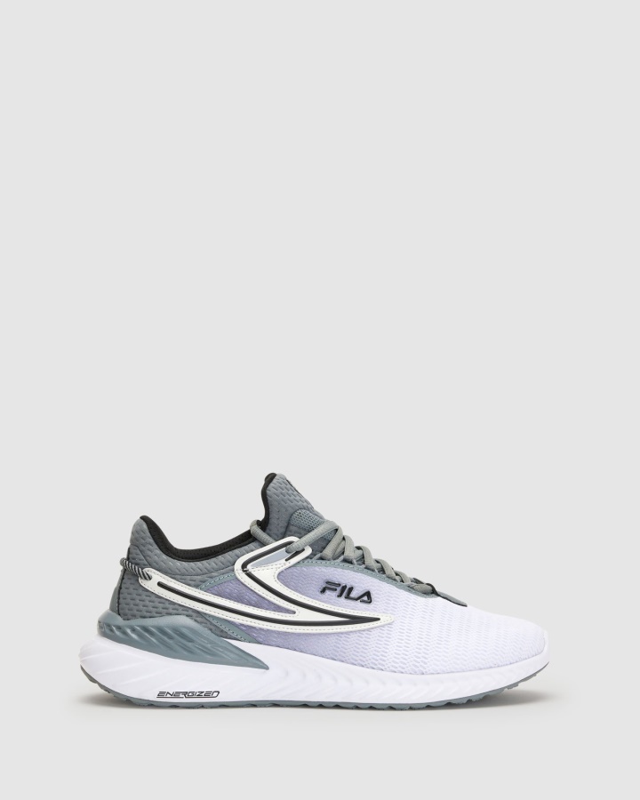 Fila Men's Rapidflash 22 אנרגטי לבן/מונומנט/שחור