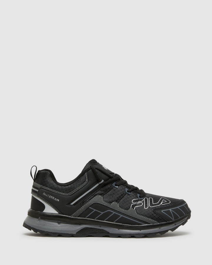 Fila גברים Fila Cagliari שחור/אפור/כסף
