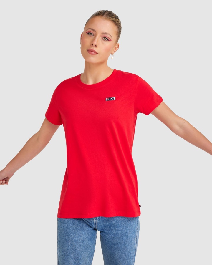 טי אימוגן לנשים Fila אדום