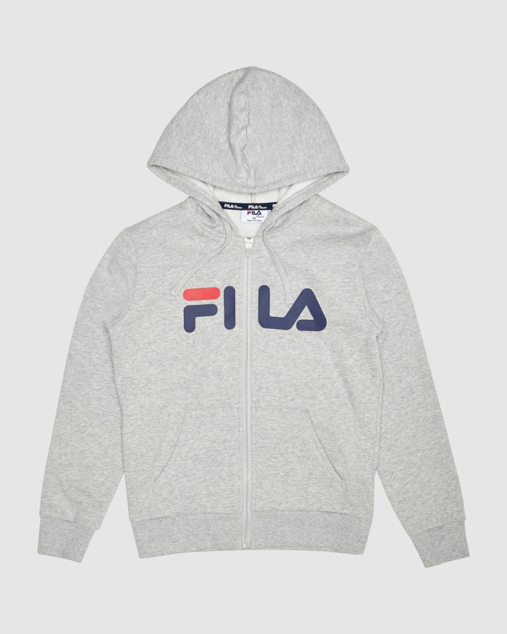 Fila Classic Kids רוכסן קפוצ'ון כסף Marle
