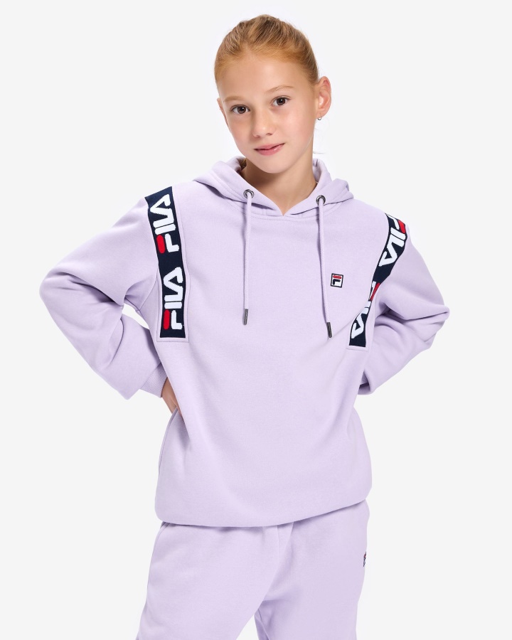 Fila Kid's Badge 2.0 Hood פסטל לילך