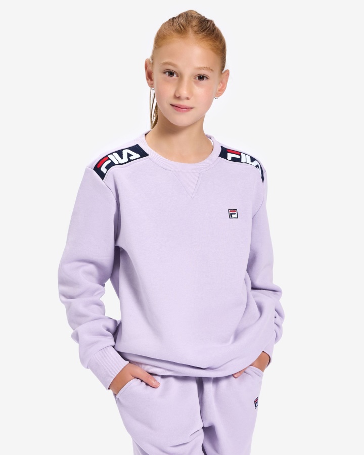 פסטל לילך Fila תג ילדים 2.0 צוות