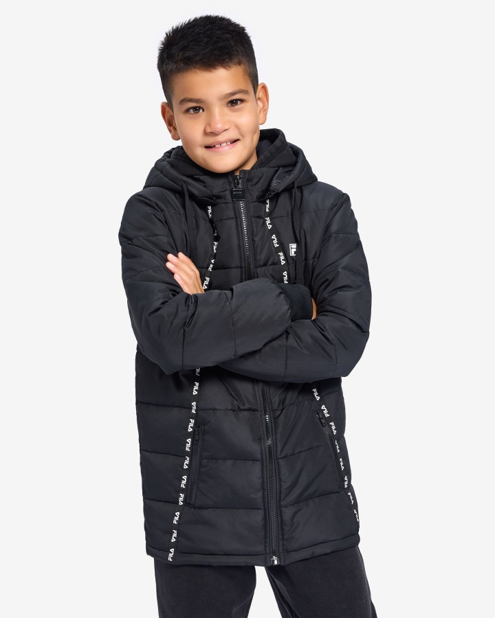 Fila Boys Maxim Jacket שחור