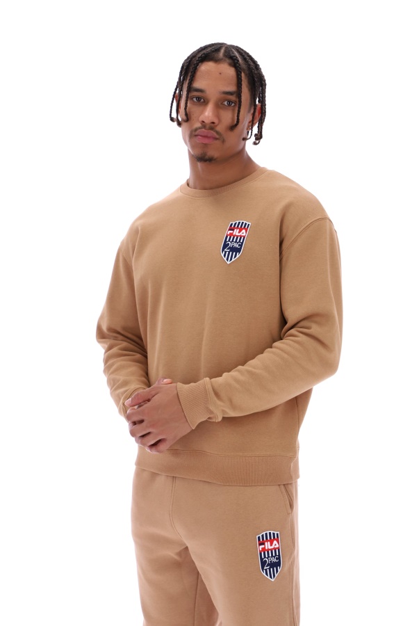 טלאי צמר Tupac Crew Jumper Fila