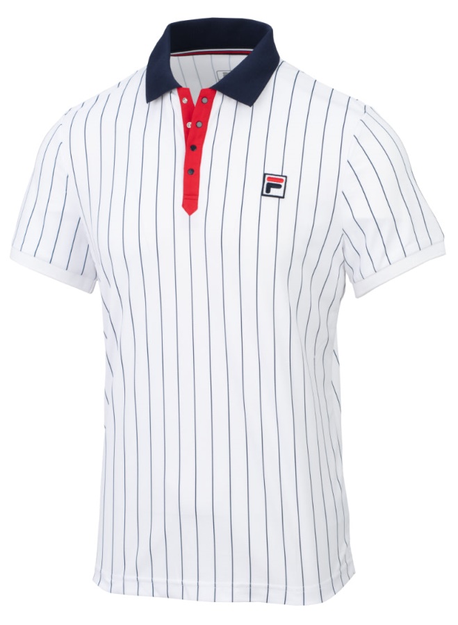 חולצת פולו לגברים של Fila Heritage
