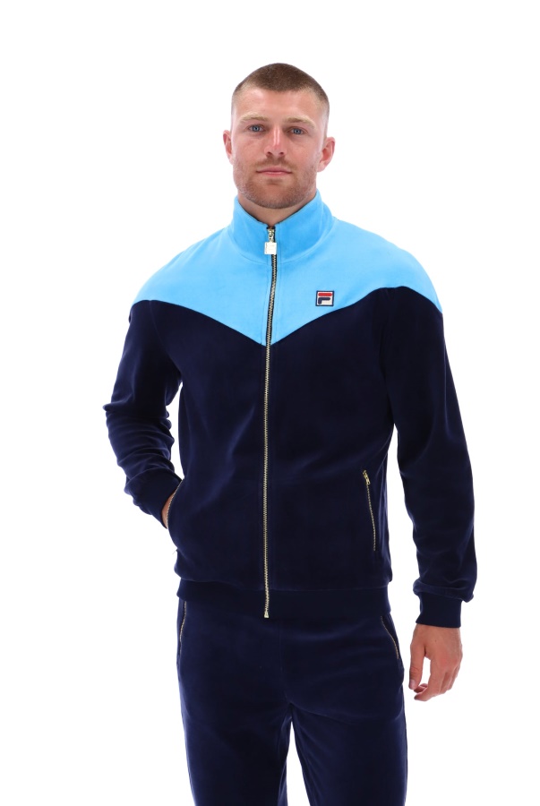 Gus Velour Track Top Fila