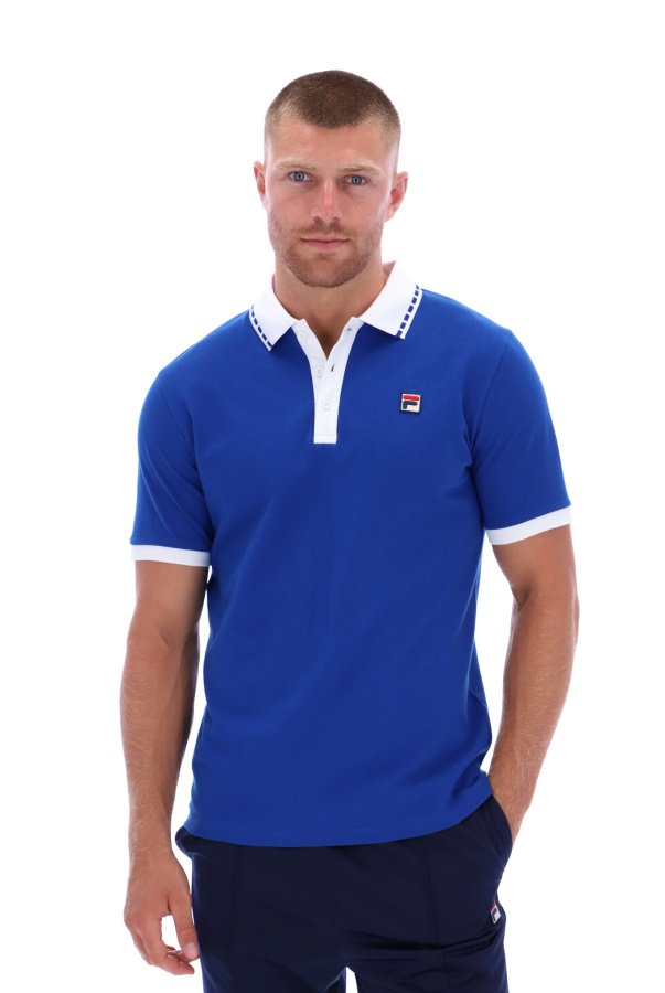 חולצת פולו גרפית אופנתית Fila Seb