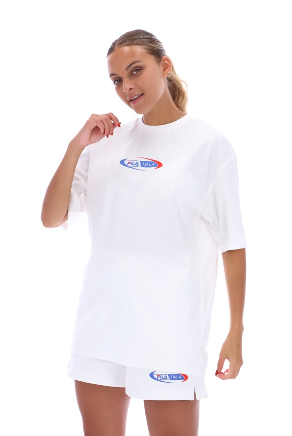 Fila X Tala חולצת טי אוברסייז אופנתית Fila